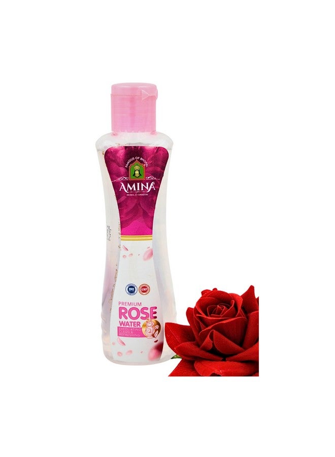 Amina رذاذ ماء الورد أمينة، زجاجة 100 مل، خالي من الكحول - Image 5