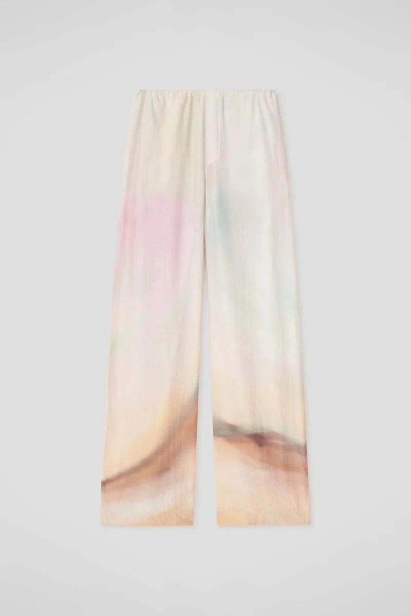Nanushka ARVENN Relaxed Fit Pants With Elastic Waist