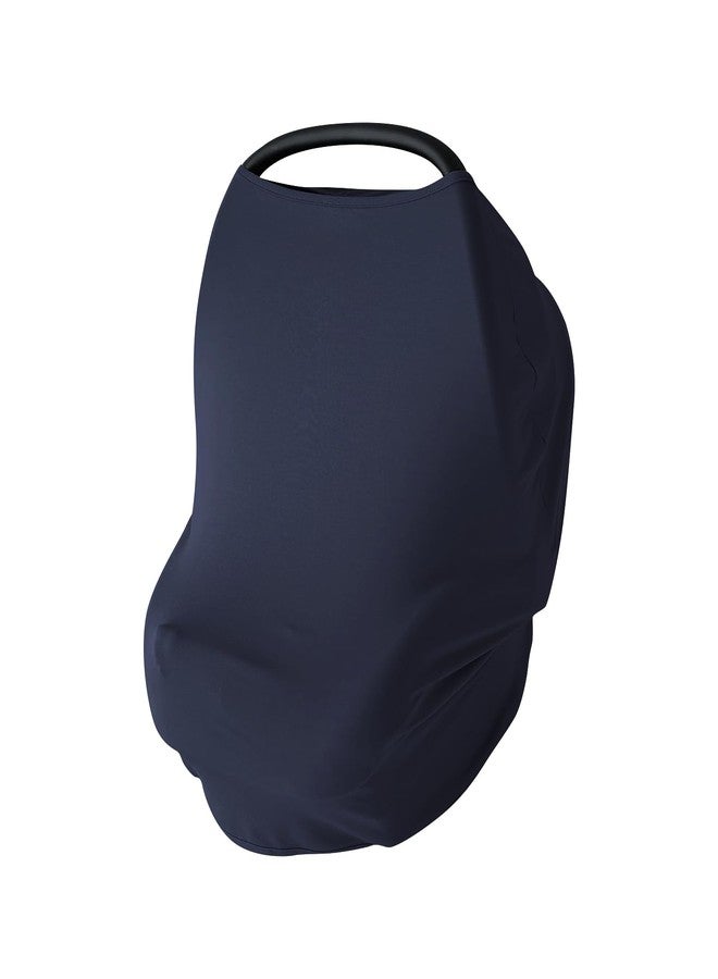 PurComfy Baby Car Seat Cover, Supersoft Bamboo Viscose Carseat Cover for Infant Boys & Girls, Breathable Multi-Use Breastfeeding Covers, Canopy for Carrier, Stroller, Shopping Cart & High Chair - Image 1