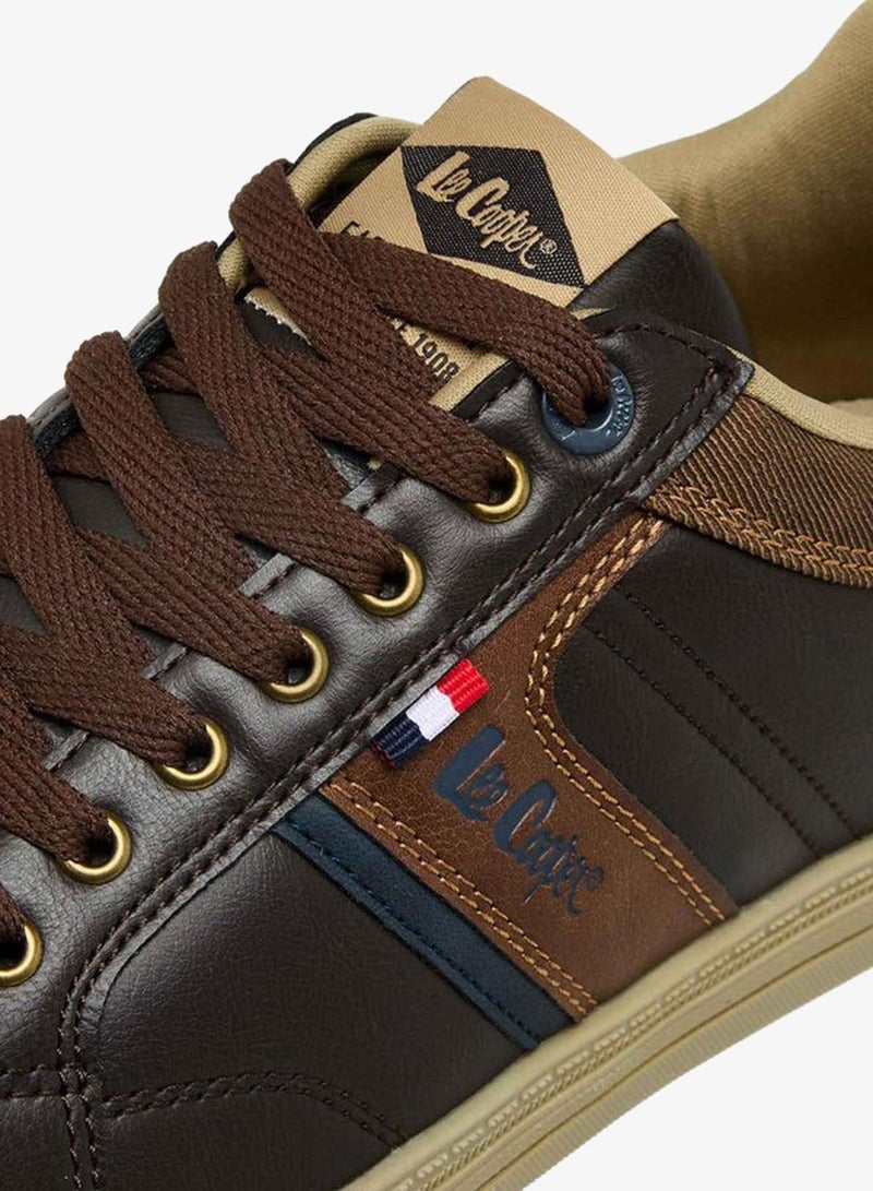 Lee Cooper Men Lace-Up Sneakers - Image 4