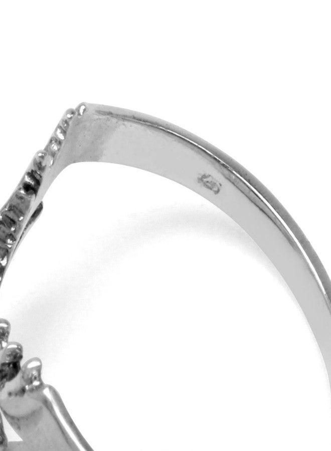 Silvershake 925 Sterling Silver Deer Fashion Casual Ring Size 8.5 - Image 5