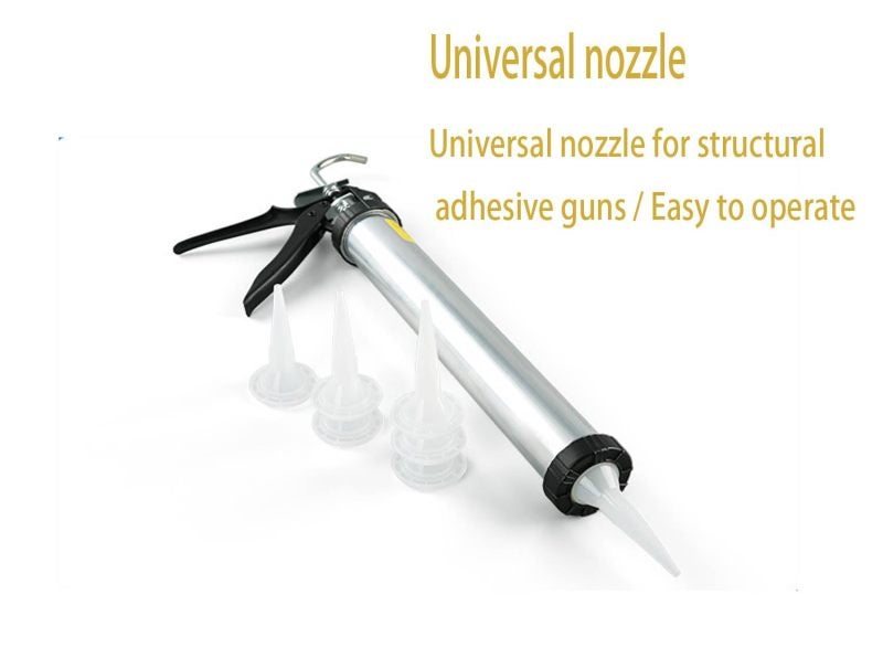 Caulking Gun Nozzles 25 Pack White Soft Rubber Reusable Universal Fit Tips - Durable Weather-Resistant for Indoor Outdoor DIY Repairs - Image 3