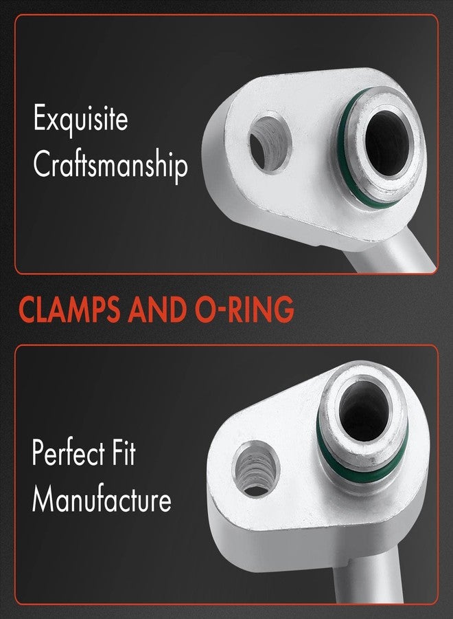 أ-بريميوم خرطوم تصريف مكيف الهواء A-Premium متوافق مع مازدا CX-9 موديلات 2007-2015 من الضاغط إلى المكثف - Image 3