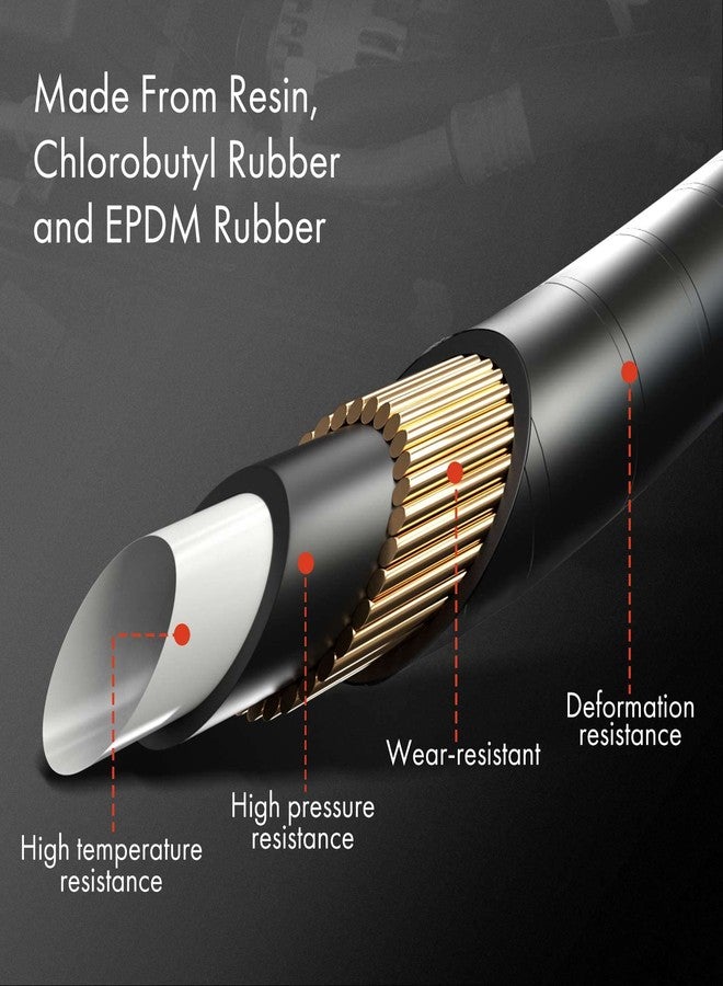 أ-بريميوم خرطوم تصريف مكيف الهواء A-Premium متوافق مع مازدا CX-9 موديلات 2007-2015 من الضاغط إلى المكثف - Image 4
