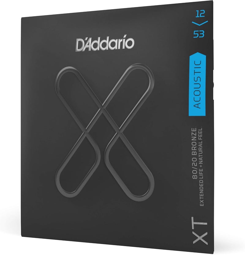 D'Addario أوتار جيتار أكوستيك د'أداريوا XT 80/20 برونز - Image 1