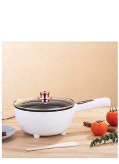 Generic Electric Hot Pot with Steamer and Temperature Control  Non Stick Cooker Skillet Frying Pan Electric Saucepan ideal for cooking Noodles Eggs Steak Sautéing Steaming and Soup  - Image 3