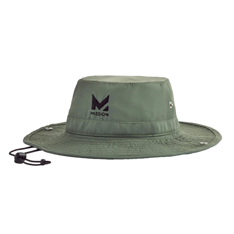 MISSION Cooling Bucket Hat, Bronze Green - Unisex Wide-Brim Hat for Men & Women - Lightweight, Foldable & Durable - Cools Up to 2 Hours - UPF 50 Sun Protection - Machine Washable - Image 1