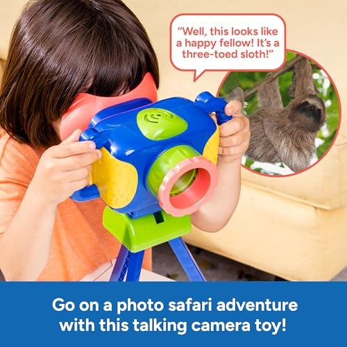 Educational Insights GeoSafari® Jr. Talking Wildlife Camera™ Featuring Robert Irwin - Preschool Science Toys for Little Kids, Toddler STEM Toys, Gifts for Boys & Girls Ages 4+ - Image 2