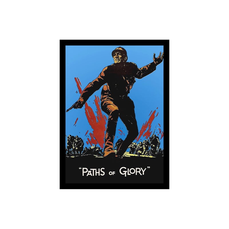 BLINKART BLINKART Aesthetic Paths of Glory 1957 Movie Photo Frame Album Poster Wall Art Print Decor Perfect For Home Bedroom Living Room Bedroom Home Office Study Room12 18 Inches  - Image 1