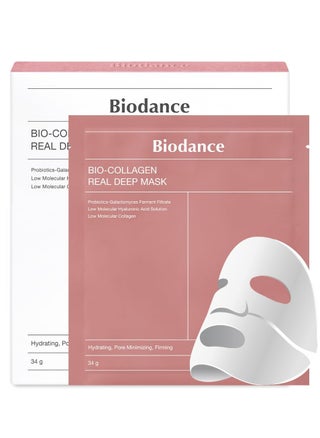 Bio-Collagen Real Deep Mask 34g x 4ea, Hydrating Overnight Mask Pore Minimizing - pzsku/ZE5DA64141AEE10CC9B5FZ/45/_/1740483031/aec29c53-aa6f-4ed8-a5c6-fe56bff3371a