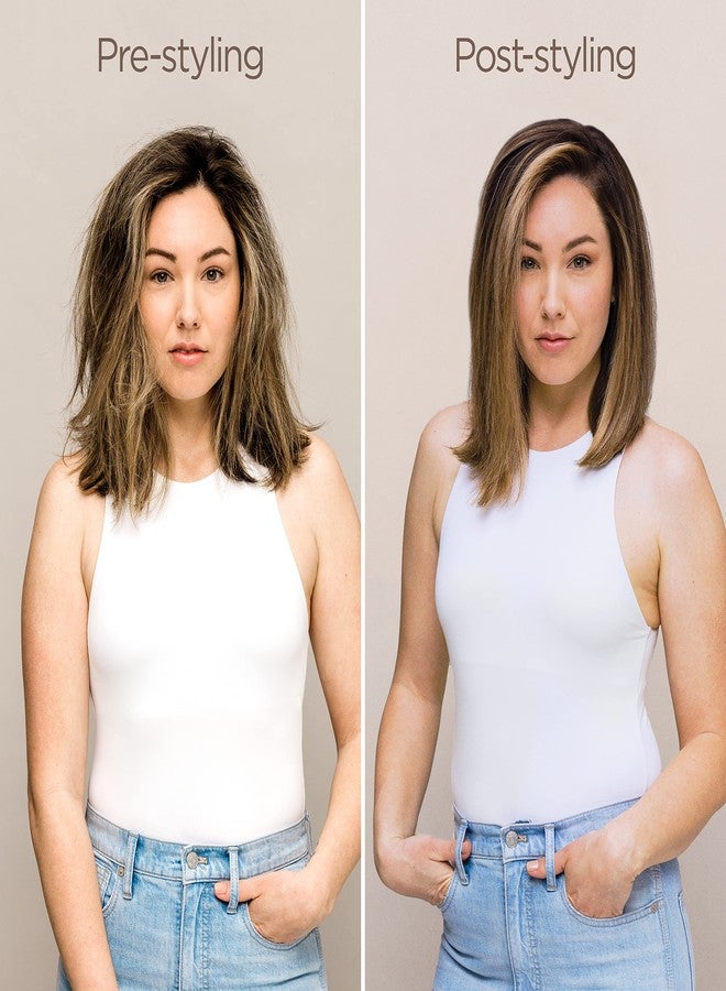 Shark فرشاة شيفرون XSKHD4PBA فليكس ستايل، ملحق لمجففات الشعر فليكس ستايل، أداة تجفيف وتصفيف الشعر، فرشاة هواء ساخن لتسريح الشعر المستقيم، الموجي، المجعد، والمجعد، حجر - Image 4