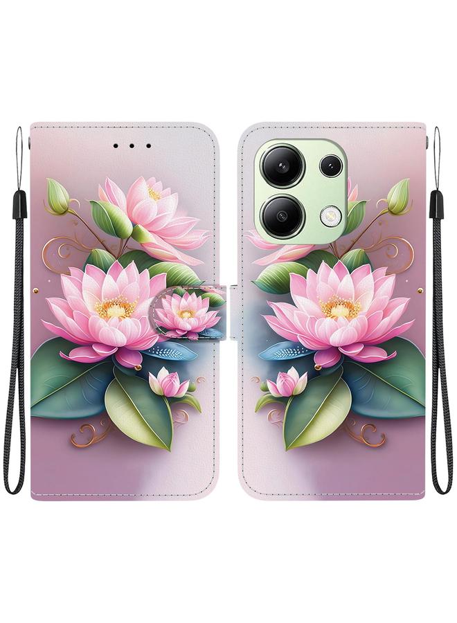 اس-توب جراب هاتف Redmi Note 13 4G Global Crystal Texture ملون من الجلد - Image 1