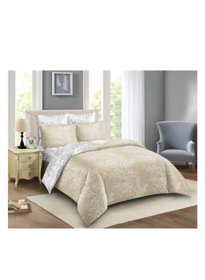 6Pcs Bedding Set Solid Color Luxury Bedding Duvet Cover Set King Size Bed Set