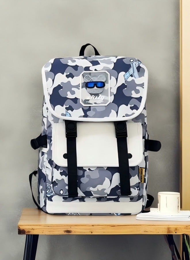 Beautiful Cool, Cute, Multi-Pocket Backpack, Ergonomic Backpack, Adjustable Shoulder Strap Backpack, A New Choice For Travel Fashion  - Image 3