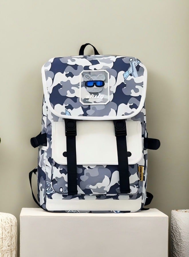 Beautiful Cool, Cute, Multi-Pocket Backpack, Ergonomic Backpack, Adjustable Shoulder Strap Backpack, A New Choice For Travel Fashion  - Image 4