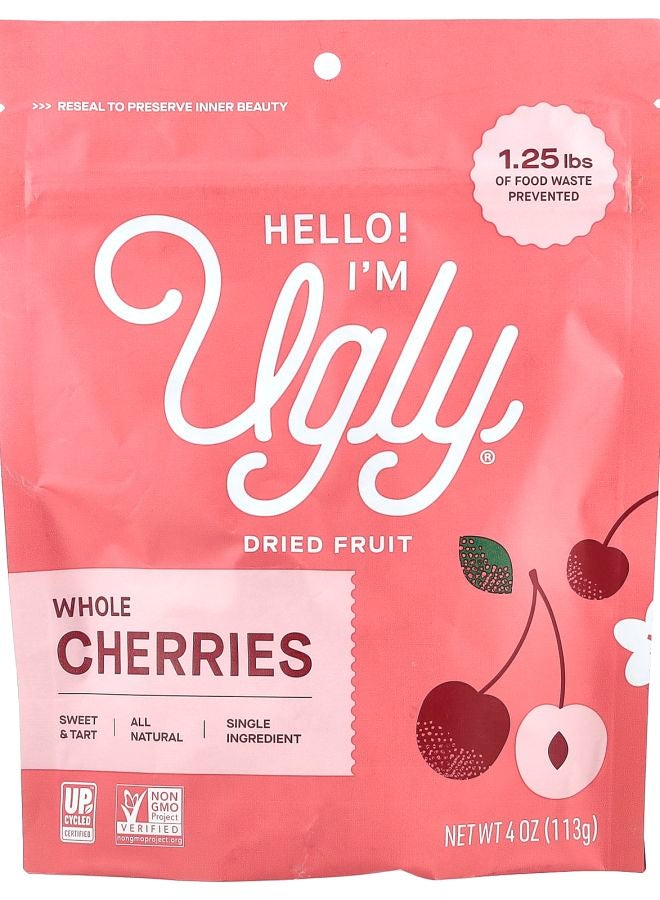 Hello! I'm Ugly Dried Fruit Whole Cherries 4 oz (113 g)