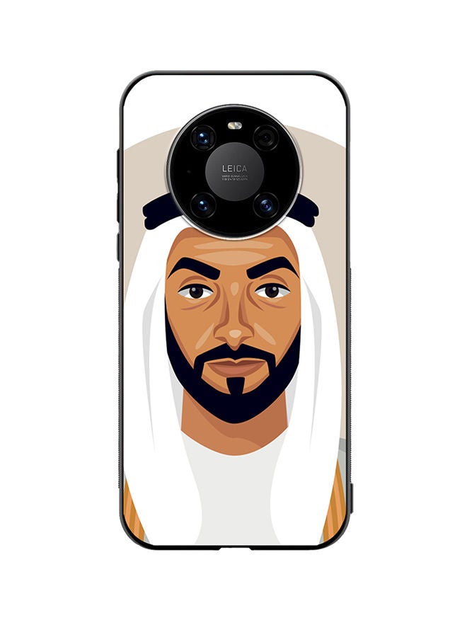 VR CREATIVE Protective Case Cover For Huawei Mate 40 Sheikh Zayed Bin Sultan Al Nahyan Design Multicolour - Image 1