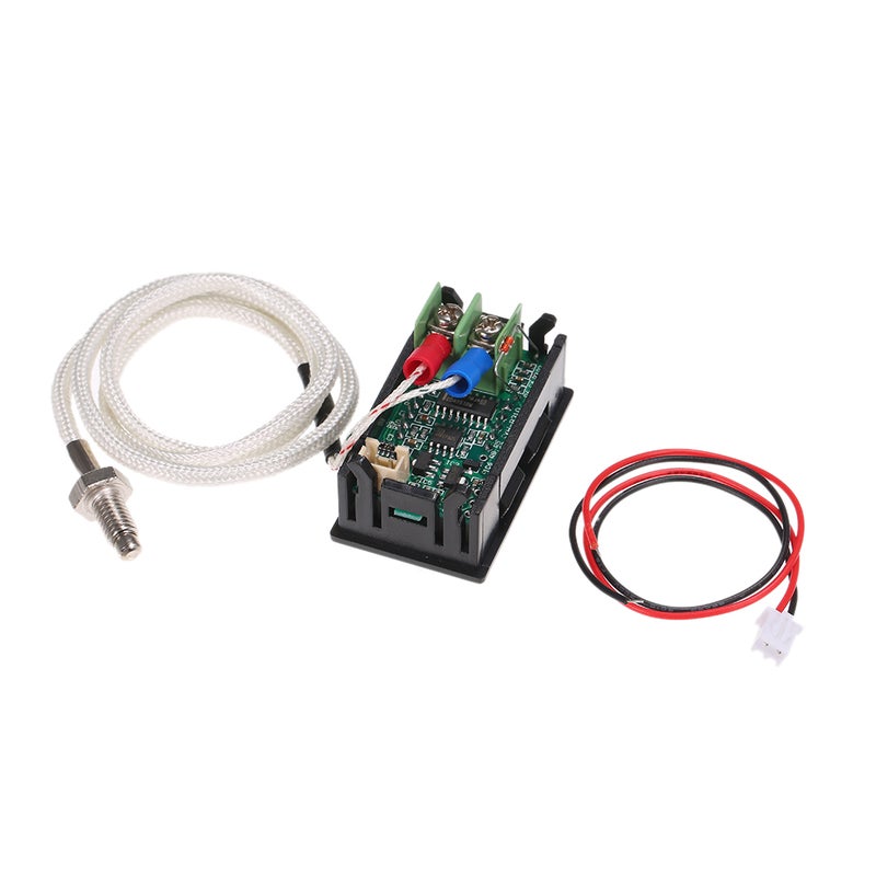 XH-B310 Industrial Digital Thermometer 12V Temperature Meter K-type M6 Thermocouple Tester -30~800℃ Thermograph High Accuracy with LED-Display - Image 4