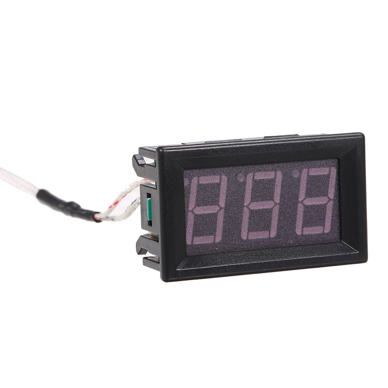 XH-B310 Industrial Digital Thermometer 12V Temperature Meter K-type M6 Thermocouple Tester -30~800℃ Thermograph High Accuracy with LED-Display - Image 2