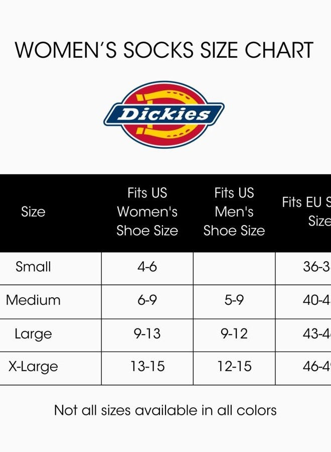 Dickies Women's Dri-Tech Fashion Moisture Control Crew Socks (5/6/12 (S-XL), Tribal (6 Pairs), Medium - Image 3