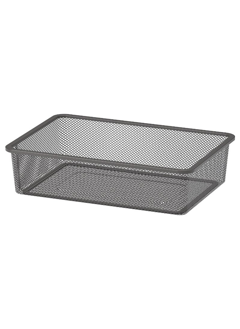 Mesh storage box Dark Blue 42x30x10 cm