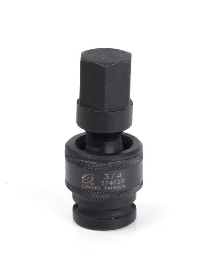 Sunex Tools Sunex 274820 1/2-Inch Drive 3/4-Inch Universal Hex Bit Driver Impact Socket - Image 1