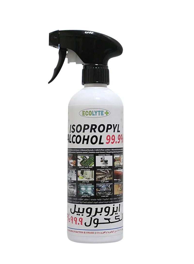 ECOLYTE+ Isopropyl Alcohol 99.9% Disinfectant - 500 ml - Image 1