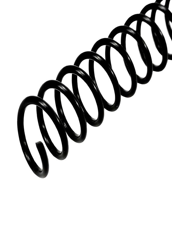 Rayson 7/8" Plastic Spiral Binding Coil, 190 Sheets Capacity, 4:1 Pitch 22.2mm Black Coil Binding Spines for Business and Educational Purposes, 50 Pack - Image 1