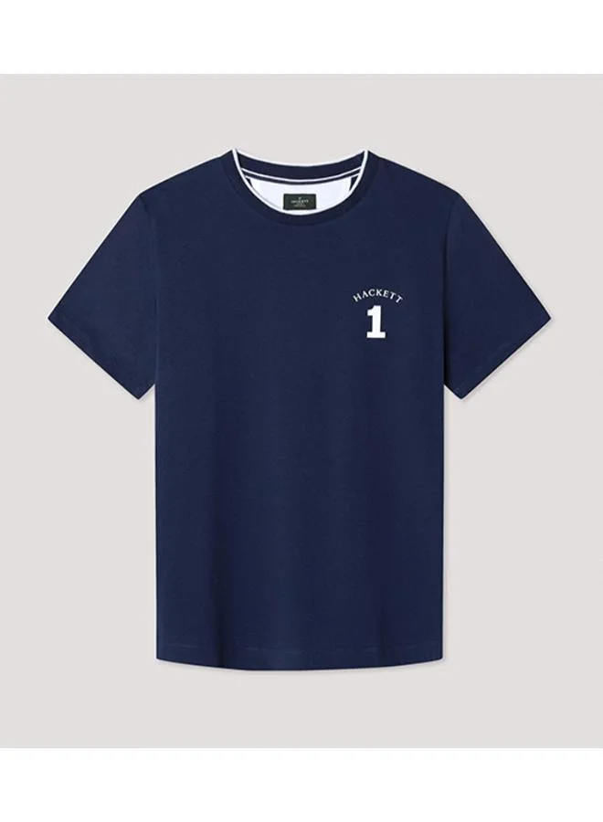 هاكيت تيشيرت بياقة دائرية ورقمالت