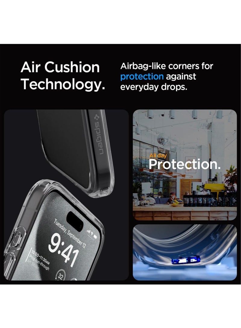 Spigen Ultra Hybrid for iPhone 15 Pro Case Cover - Space Crystal - Image 4