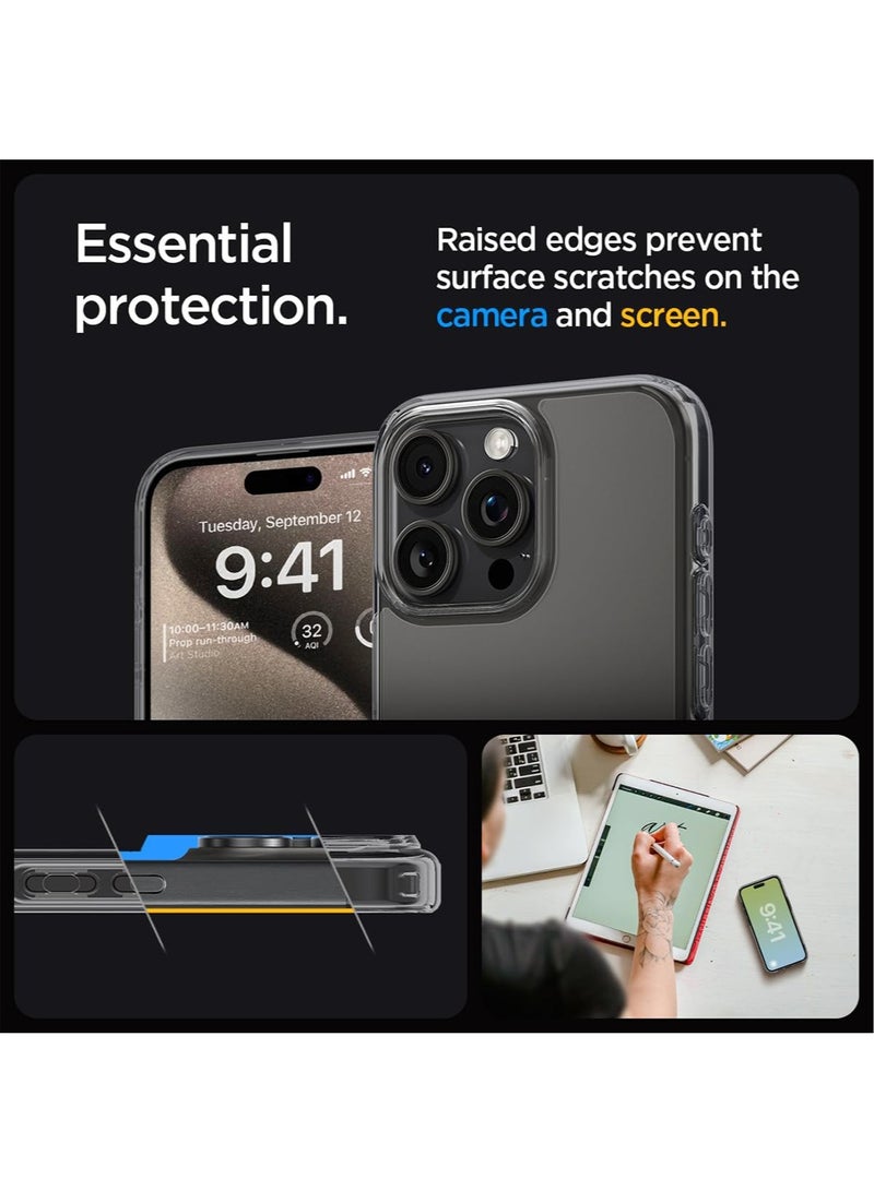 Spigen Ultra Hybrid for iPhone 15 Pro Case Cover - Space Crystal - Image 5