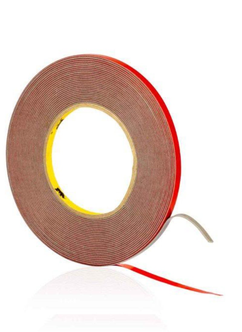 RHINOMOTIVE RHINOMOTIVE Premium Double-Sided adhesive Tape 6MM X 10M Used for lightweight body side moldings wheel flares door edge moldings interior trim panels antenna housings badges and many more GREY  - Image 3