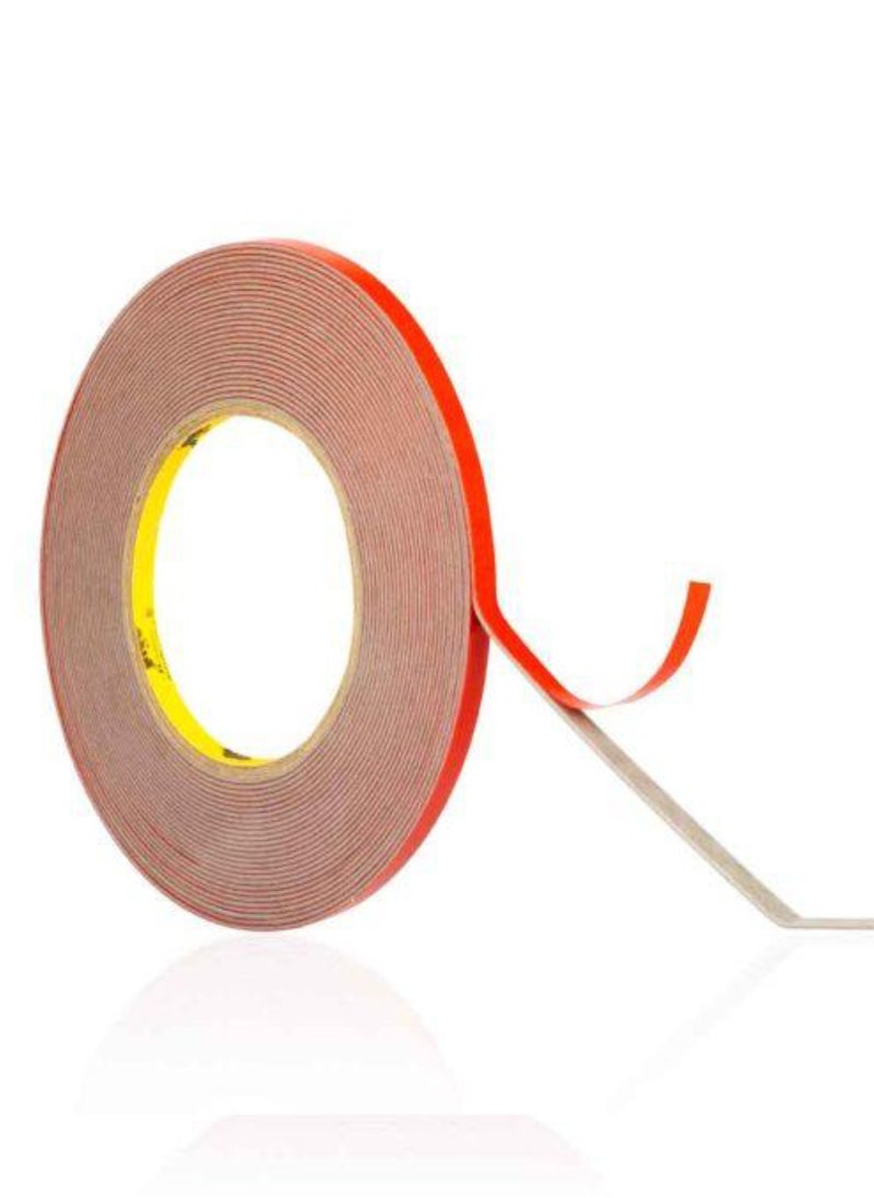 RHINOMOTIVE RHINOMOTIVE Premium Double-Sided adhesive Tape 6MM X 10M Used for lightweight body side moldings wheel flares door edge moldings interior trim panels antenna housings badges and many more GREY  - Image 2