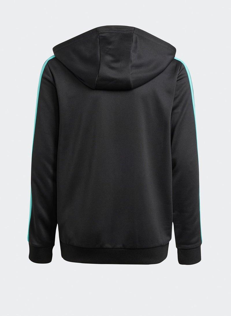 Adidas مر DNA FZ HD Y أسود/أبيض - Image 2