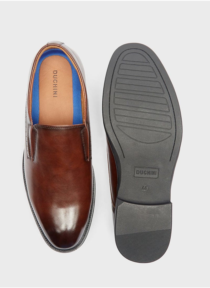 DUCHINI - Formal Slip On Shoes - Image 1
