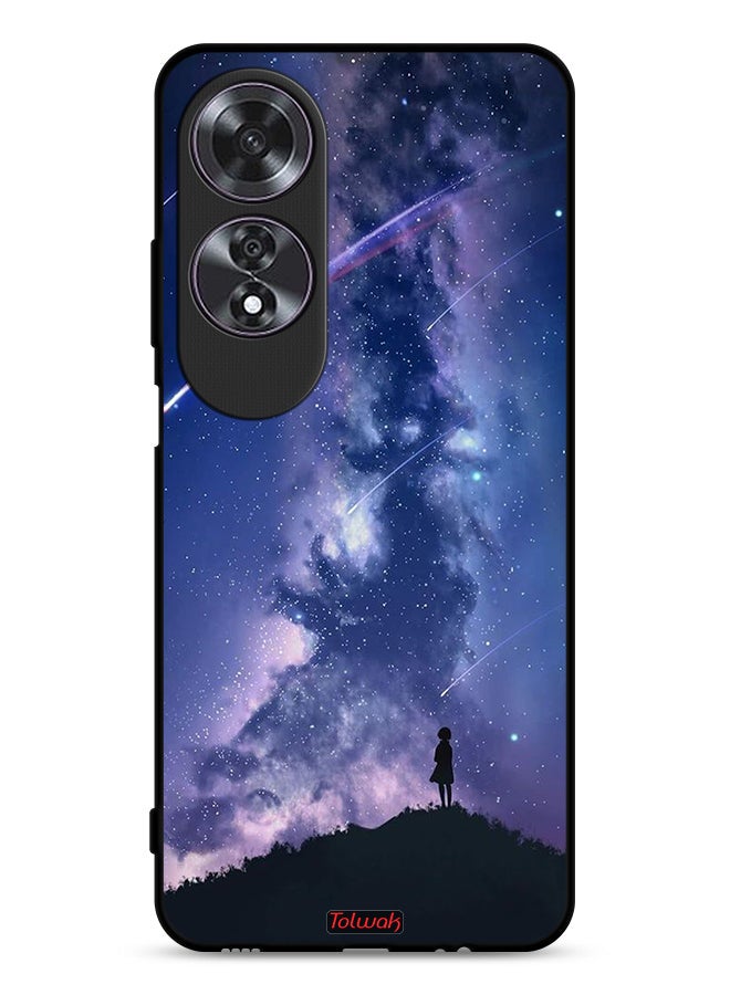 Tolwak Oppo A60 Protective Case Cover Moving Stars - Image 1