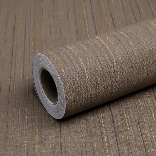 Qianglive ورق جدران قابل للإزالة واللصق من كيانغلايف - 15.7"x120" بتصميم قديم مقاوم للماء لجدران الغرف، الخزائن، الأثاث، الأدراج، المكتب - Image 1