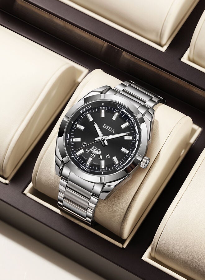 DIDA Men's Alloy Waterproof Fashion Wrist Watch B191 -43mm - Image 2