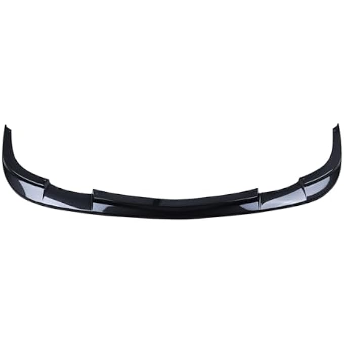 AUTOTOP 3PCS Front Bumper Lip Spoiler Lip Lower Bumper Body Fit 2005-2013 Corvette C6 Base Models 2Dr ZR1 Extended StyleCarbon Fiber Black - Image 2