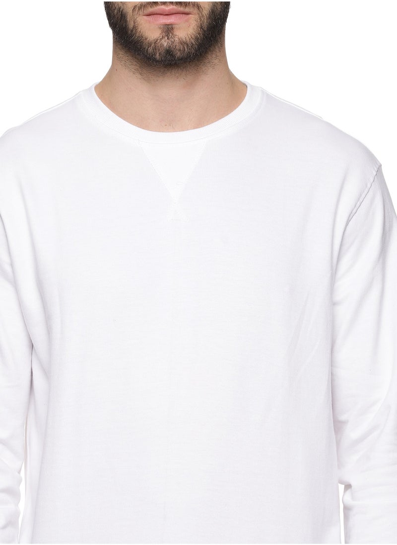 Premium Cotton Full Sleeves Sweatshirt White - pzsku/ZE5DB55FAACFDC7247949Z/45/_/1720253349/340693aa-970e-4717-bb26-e19e9f6f2b74
