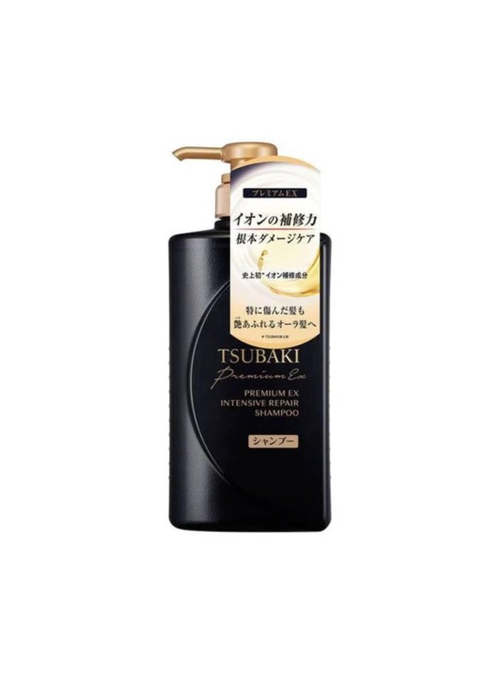 Tsubaki - Tsubaki Premium EX Intensive Repair Shampoo for Damaged Hair and Root Care 490ml - Image 1