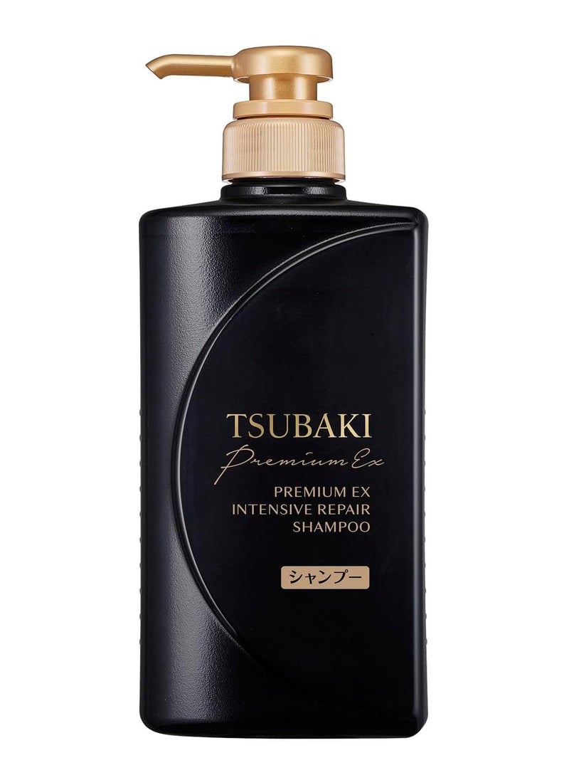 Tsubaki - Tsubaki Premium EX Intensive Repair Shampoo for Damaged Hair and Root Care 490ml - Image 1