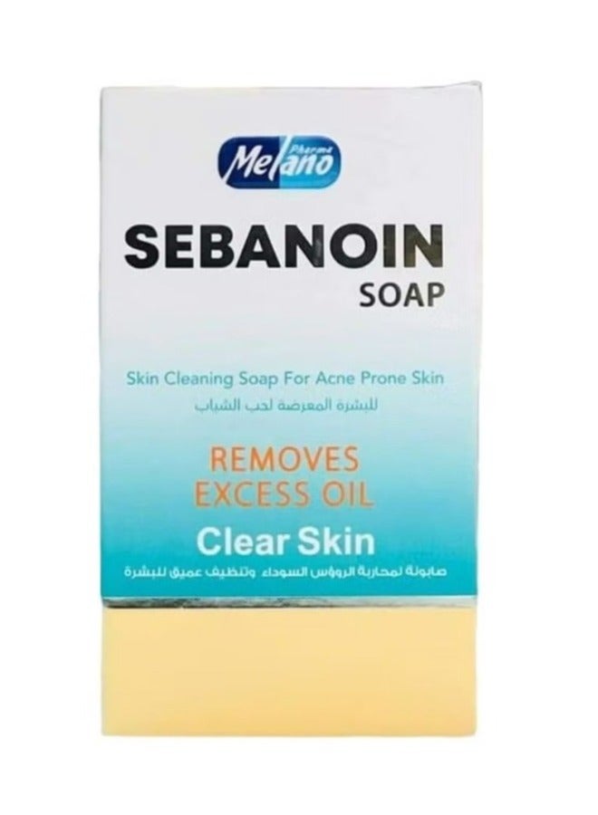 Melano Pharma Sebanoin Soap Removes Excess Oil Clear Skin 100g