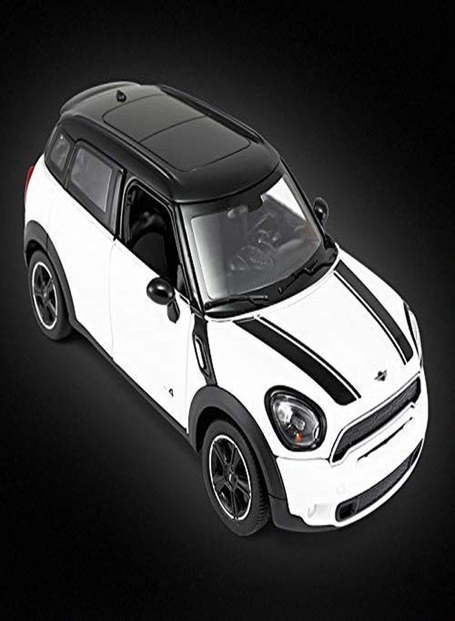 KITMEER Cooper S Countryman Die-Cast Model Car, 1:24 Scale, Red and Black, Opening Doors and Bonnet (White) - Image 2