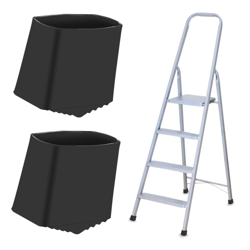 2Pcs Non Skid Ladder Feet Covers Durable Pads for Enhanced Stability and Safety Easy to Install Foot Protectors - Image 2