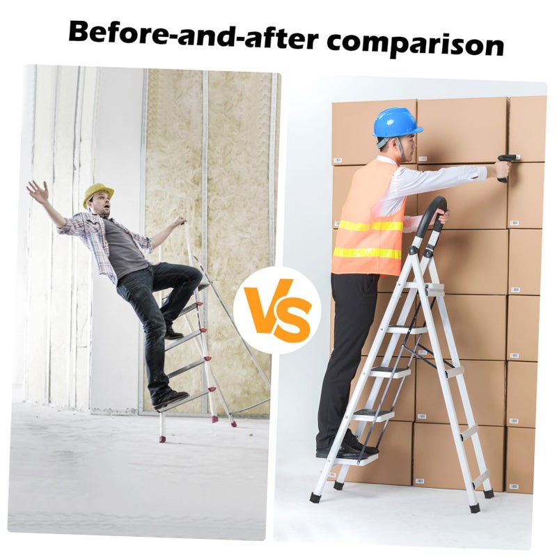 2Pcs Non Skid Ladder Feet Covers Durable Pads for Enhanced Stability and Safety Easy to Install Foot Protectors - Image 4