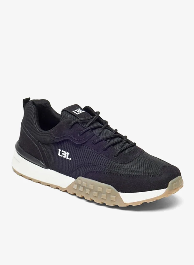 LBL Men's Textured Lace-Up Sneakers