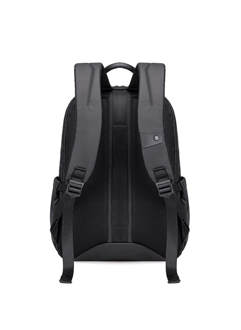 ARCTIC HUNTER - B00536 15.6-Inch Laptop Casual Multi-Function Oxford Waterproof Backpack Bag, Black - Image 1