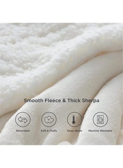 Brandonn BRANDONN New Born Baby Blankets All Season Fluffy 2 Layered AC Wrapping Sheet Flannel and Sherpa Blanket for Baby Boys and Baby Girls, Toddlers 130 cm x 105 cm, (3-24 Months)…  - Image 5
