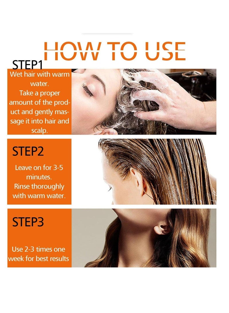 Lanthome - Rice Water Shampoo, Hair Regeneration Shampoo, Rice Essence Shampoo, Can Prevent Hair Loss, Nourish and Repair Damaged Hair, Thin Hair and Baldness, And Promote Hair Growth 200ml - Image 1